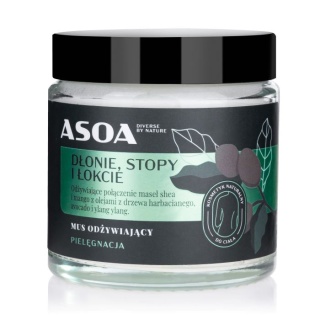 ASOA Dłonie Stopy Łokcie, Mus Odżywczy 120 ml