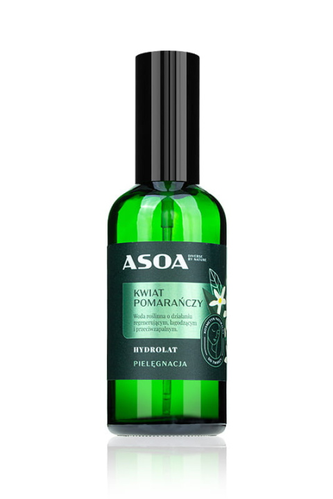 ASOA Hydrolat Kwiat Pomarańczy 100 ml ASOA Hydrolat Kwiat Pomarańczy 100 ml