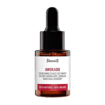 IOSSI Awokado Serum nawilżająco-wygładzające z kwasem hialuronowym 10 ml