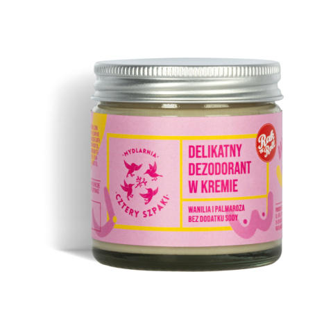 MYDLARNIA CZTERY SZPAKI Gentle Cream Deodorant Examine Yourself 60 ml MYDLARNIA CZTERY SZPAKI Gentle Cream Deodorant Examine Yourself 60 ml