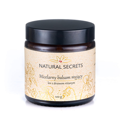 NATURAL SECRETS Micellar Cleansing Balm - Linen with Rosewood 100 g NATURAL SECRETS Micellar Cleansing Balm - Linen with Rosewood 100 g