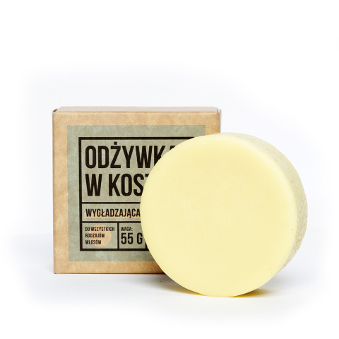 MYDLARNIA CZTERY SZPAKI Odżywka do włosów w kostce - wygładzająca 55 g MYDLARNIA CZTERY SZPAKI Odżywka do włosów w kostce - wygładzająca 55 g