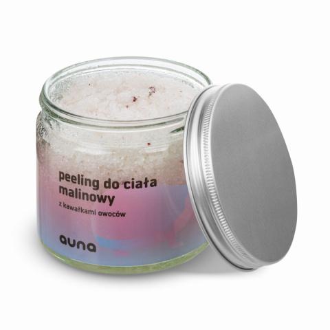 AUNA Peeling do ciała gruboziarnisty Malinowy 250 ml AUNA Peeling do ciała gruboziarnisty Malinowy 250 ml