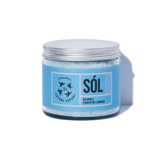 MYDLARNIA CZTERY SZPAKI Sól do kąpieli Eukaliptus i Lawenda 320g