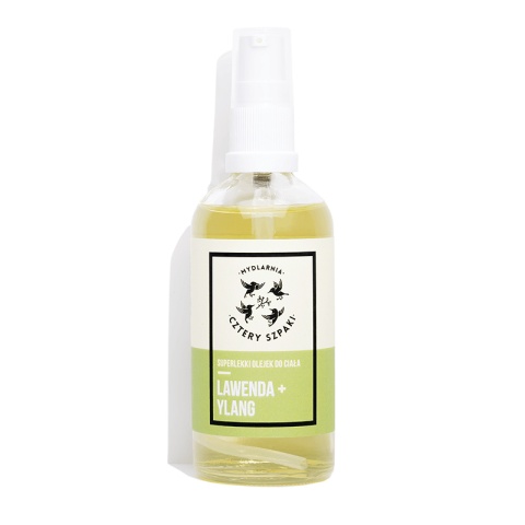 MYDLARNIA CZTERY SZPAKI Superlight Body Oil Lavender + Ylang 100 ml MYDLARNIA CZTERY SZPAKI Superlight Body Oil Lavender + Ylang 100 ml
