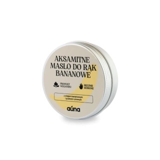 AUNA Aksamitne masło do rąk bananowe 60 ml