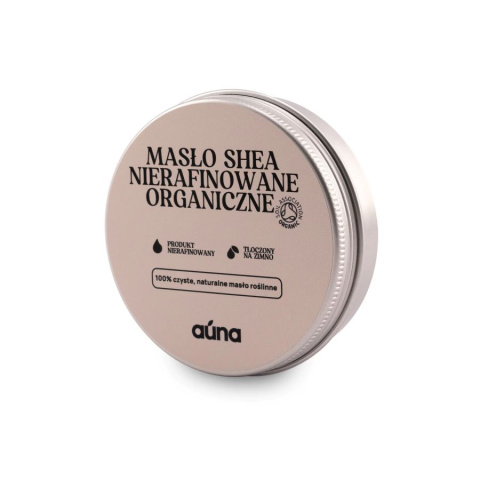AUNA Masło shea nierafinowane organiczne 100 ml AUNA Masło shea nierafinowane organiczne 100 ml
