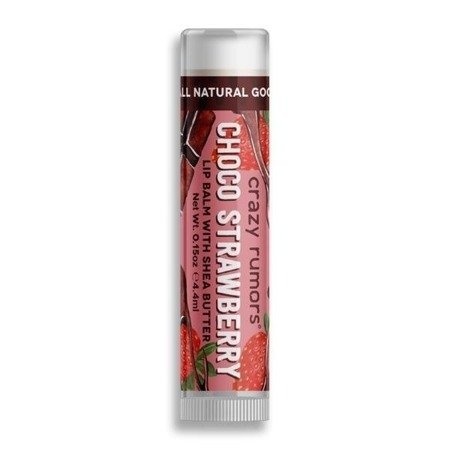 CRAZY RUMORS Natural Lip Balm - Choco Strawberry CRAZY RUMORS Natural Lip Balm - Choco Strawberry