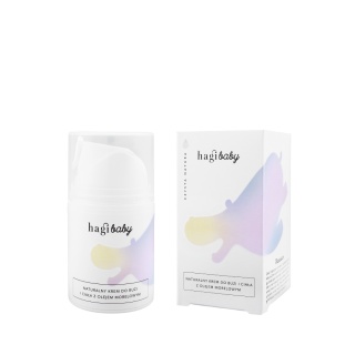 HAGI BABY Naturalny krem do buzi i ciała z olejem morelowym 50 ml