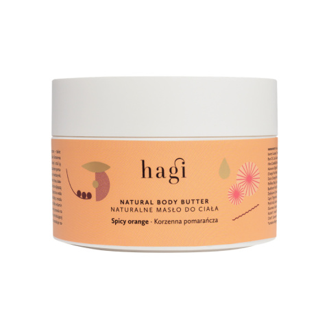 HAGI Natural Body Butter SPICY ORANGE 200 ml HAGI Natural Body Butter SPICY ORANGE 200 ml