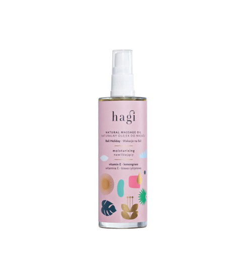 HAGI Naturalny olejek do masażu WAKACJE NA BALI 100 ml HAGI Naturalny olejek do masażu WAKACJE NA BALI 100 ml