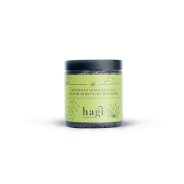 HAGI Natural Body Scrub with Hemp and Macadamia Oil 300 g