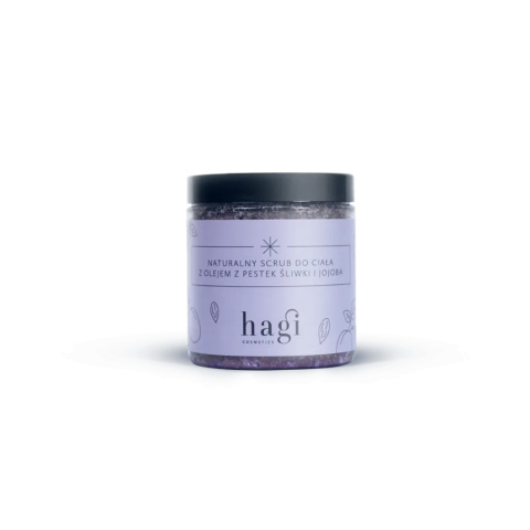 HAGI Natural Body Scrub with Plum Seed and Jojoba Oil 300 g HAGI Natural Body Scrub with Plum Seed and Jojoba Oil 300 g