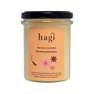 HAGI SOY CANDLE ПРЯНИЙ АПЕЛЬСИН 215 мл