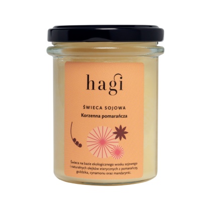 HAGI SOY CANDLE SPICY ORANGE 215 ml