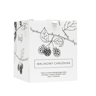 HAGI Candle RASPBERRY CRISP 230g