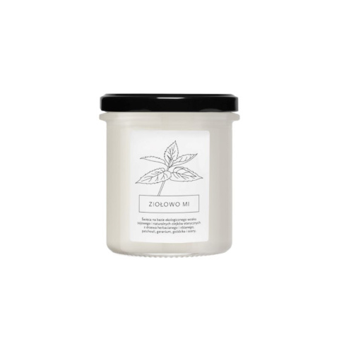 HAGI Soy candle HERB MI 350 g HAGI Soy candle HERB MI 350 g