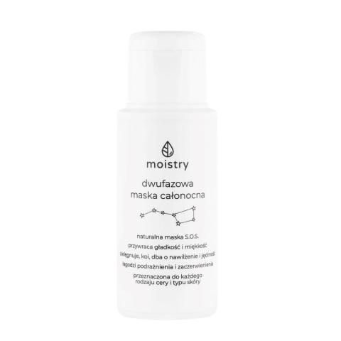 MOISTRY Dwufazowa maska całonocna 50 ml MOISTRY Dwufazowa maska całonocna 50 ml