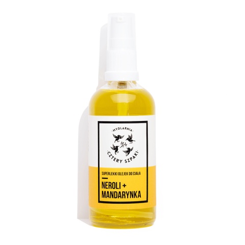 MYDLARNIA CZTERY SZPAKI Superlekki olejek do ciała Neroli + Mandarynka 100 ml MYDLARNIA CZTERY SZPAKI Superlekki olejek do ciała Neroli + Mandarynka 100 ml