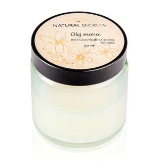 NATURAL SECRETS Olej monoi - poprawa elastyczności 50 ml