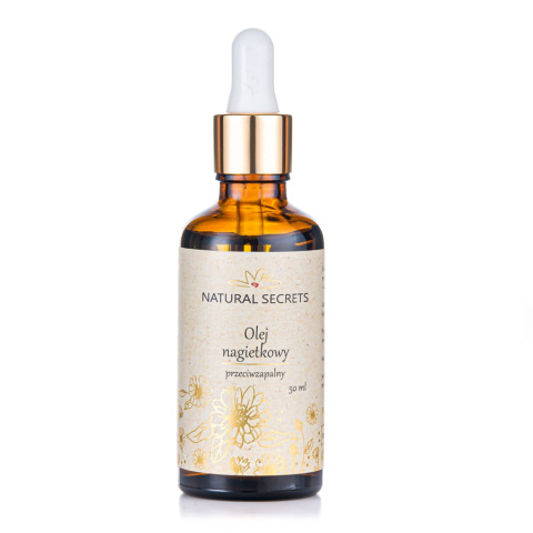 NATURAL SECRETS Olej nagietkowy - przeciwzapalny 50 ml NATURAL SECRETS Olej nagietkowy - przeciwzapalny 50 ml