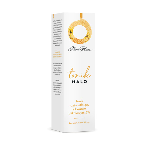 OLIVIA PLUM Tonik rozświetlający z Kwasem Glikolowym 5% HALO 30 ml OLIVIA PLUM Tonik rozświetlający z Kwasem Glikolowym 5% HALO 30 ml