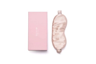 SLAAP Jedwabna opaska na oczy do spania - beż