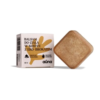 AUNA Balsam do ciała w kostce z ekobrokatem 60 g