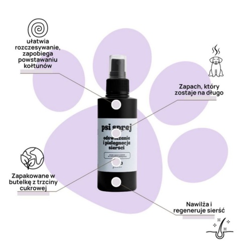 AUNA Dog Spray Refreshing and Grooming COCONUT 150 ml