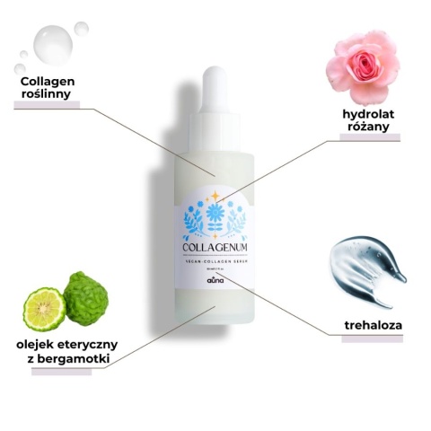 AUNA Collagenum – serum z kolagenem roślinnym 50 ml