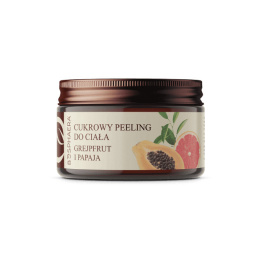 BOSPHAERA Grapefruit & Papaya Sugar Body Scrub 200 g