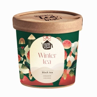 BROWN HOUSE&TEA Winter tea – czarna herbata z przyprawami i pomarańczą 50 g