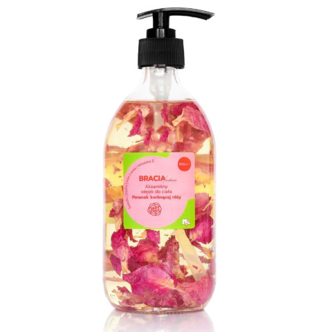 Bracia Mydlarze Aksamitny olejek do ciała różany 1500 ml Bracia Mydlarze Aksamitny olejek do ciała różany 1500 ml