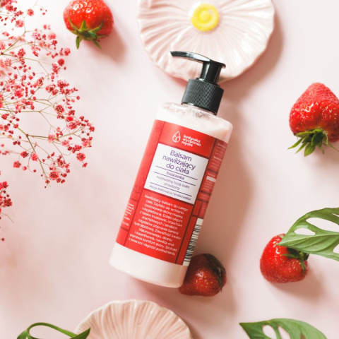 Balsam nawilżający truskawka Balsam nawilżający truskawka