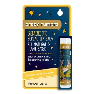 CRAZY RUMORS Natural Lip Balm - Gemini