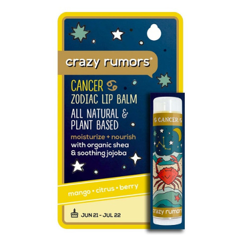 CRAZY RUMORS Naturalny balsam do ust - Rak CRAZY RUMORS Naturalny balsam do ust - Rak