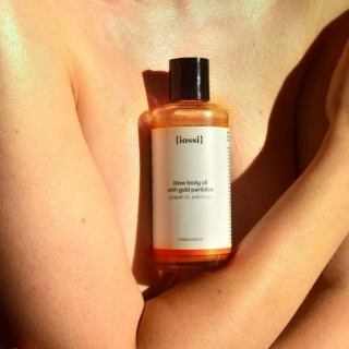 IOSSI Glow body oil with gold particles 150ml