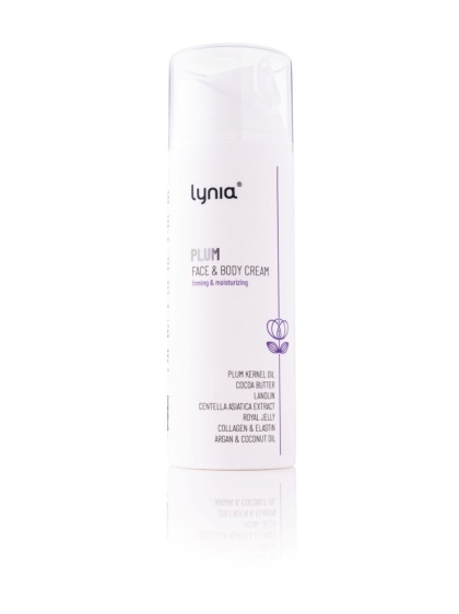 Lynia PLUM Ujędrniająco-nawilżający krem do twarzy i ciała 50 ml