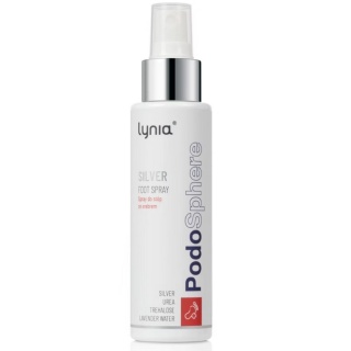 Lynia Spray do stóp ze srebrem, trehalozą i mocznikiem 100 ml