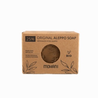 MOHANI Aleppo Organic Soap Olive Laurel 25%