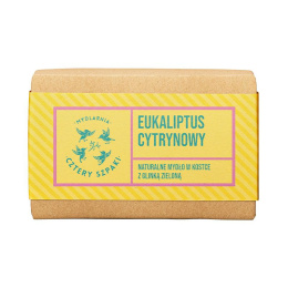 MYDLARNIA CZTERY SZPAKI Eukaliptus Cytrynowy - naturalne mydło w kostce