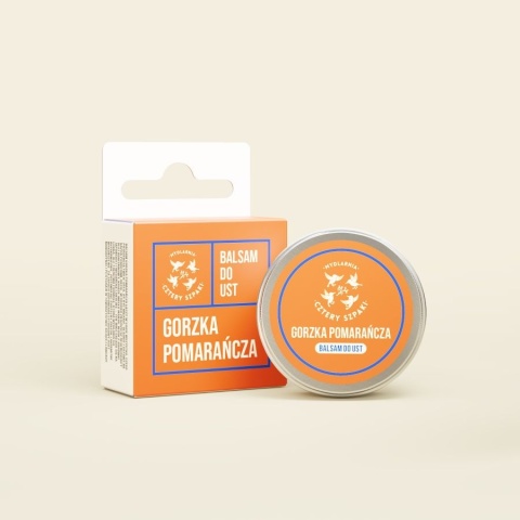 МИЛОВАРНЯ ЧОТИРИ ШПАКИ Гіркий апельсин - бальзам для губ