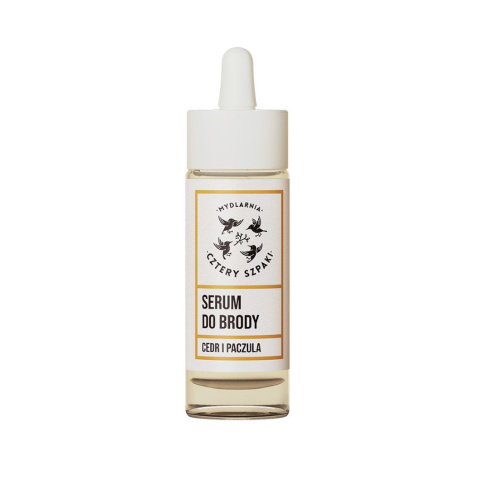 MYDLARNIA CZTERY SZPAKI Beard Serum cedar and patchouli 30 ml MYDLARNIA CZTERY SZPAKI Beard Serum cedar and patchouli 30 ml