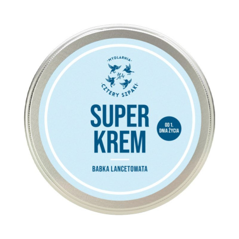 MYDLARNIA CZTERY SZPAKI Superkrem - Plantain Lanceolate 100 ml MYDLARNIA CZTERY SZPAKI Superkrem - Plantain Lanceolate 100 ml