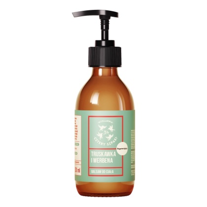 SOAP FACTORY FOUR STARLINGS Strawberry and Verbena - regenerating body lotion