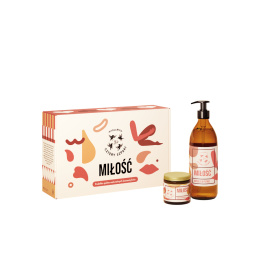 MYDLARNIA CZTERY SZPAKI Love Set (liquid soap + massage candle)