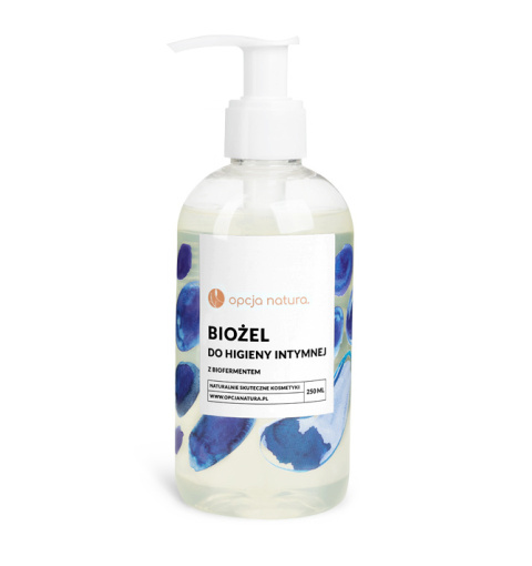 Opcja Natura BIOŻEL do higieny intymnej z biofermentem 250 ml – delikatna pielęgnacja intymna Opcja Natura BIOŻEL do higieny intymnej z biofermentem 250 ml – delikatna pielęgnacja intymna