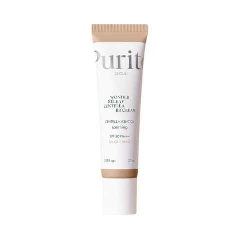 PURITO SEOUL Regenerating BB Cream with Centella Asiatica SPF 30 PA+++, 30 ml Light Beige PURITO SEOUL Regenerating BB Cream with Centella Asiatica SPF 30 PA+++, 30 ml Light Beige