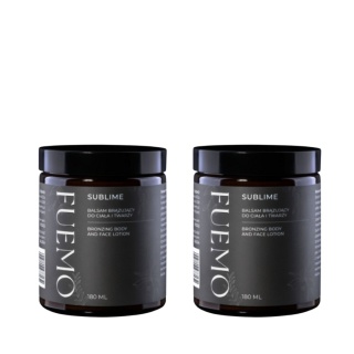 FUEMO Zestaw 2x Balsam brązujący SUBLIME