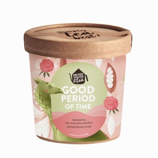 BROWN HOUSE&TEA GOOD PERIOD OF TIME – herbal tea that supports you during menstruation
